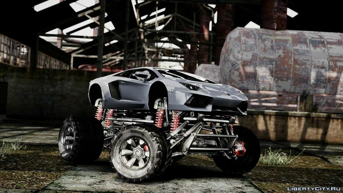 Lamborghini Aventador [EPM][Monster truck] / GTA 4