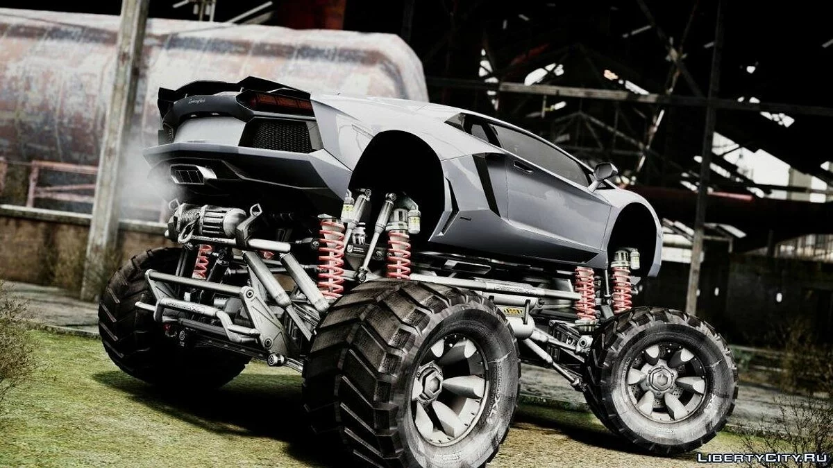 Lamborghini Aventador [EPM][Monster truck] / GTA 4