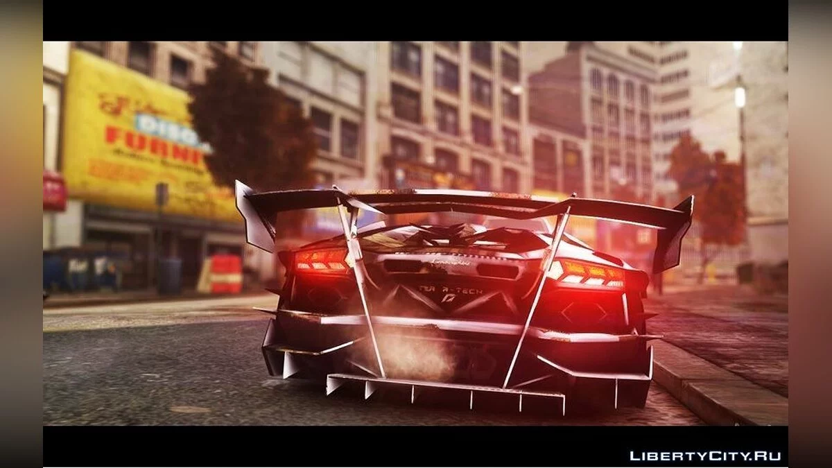 لامبورغيني أفينتادور TZR R-Tech / جي تي إيه 4