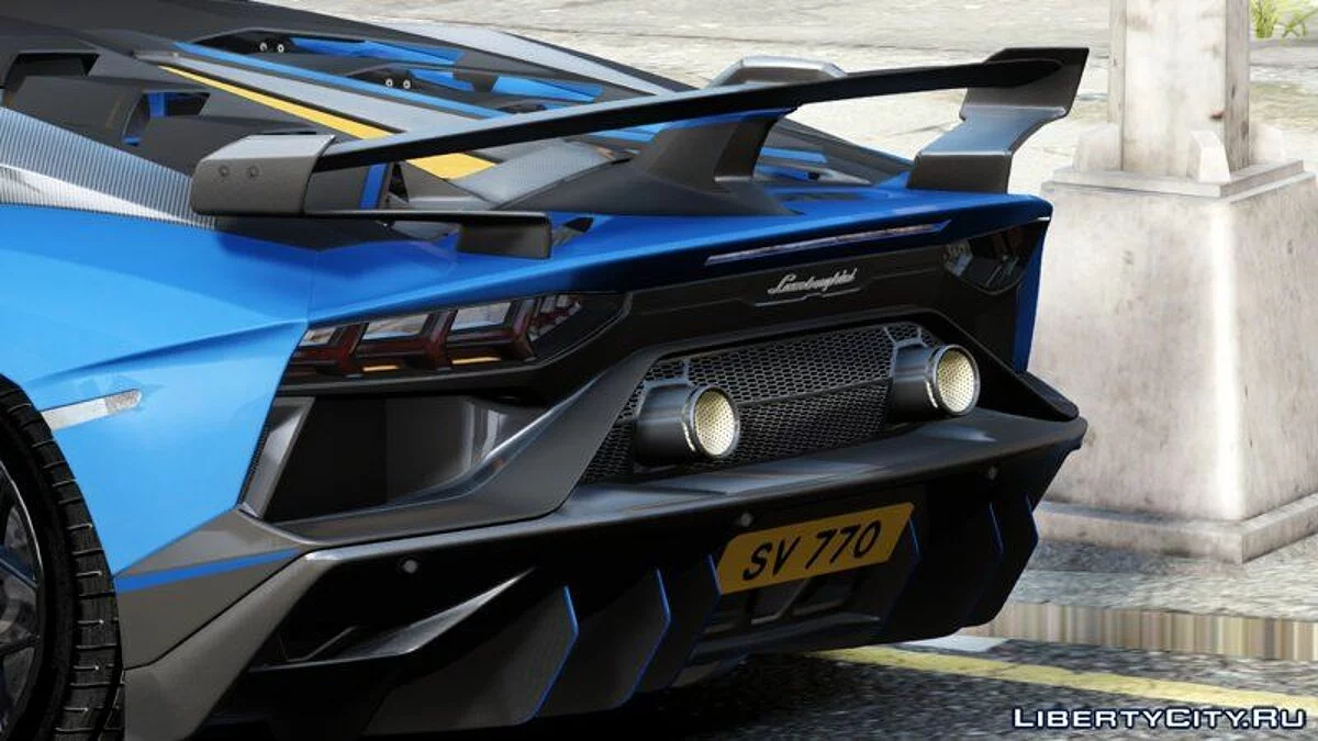 2018 لامبورغيني أفينتادور SVJ LP770-4 / جي تي إيه 4