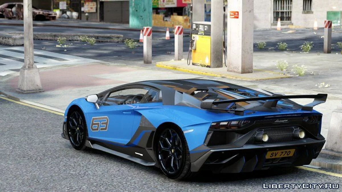 2018 لامبورغيني أفينتادور SVJ LP770-4 / جي تي إيه 4