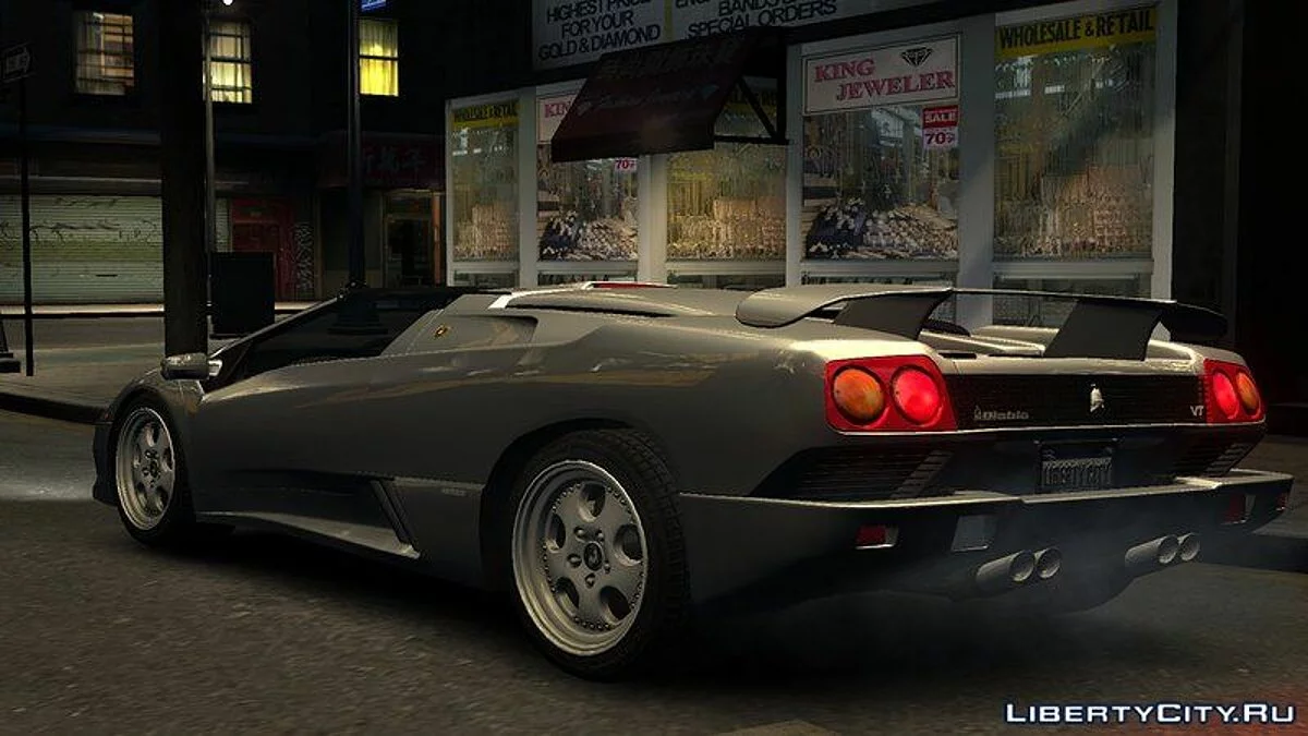 1999 Lamborghini Diablo Roadster v1.0 / GTA 4
