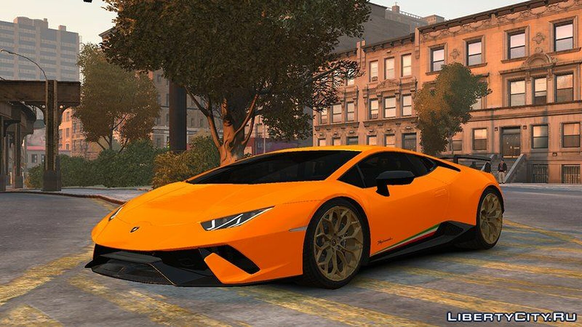 Download 2017 Lamborghini Huracan Performante  for GTA 4