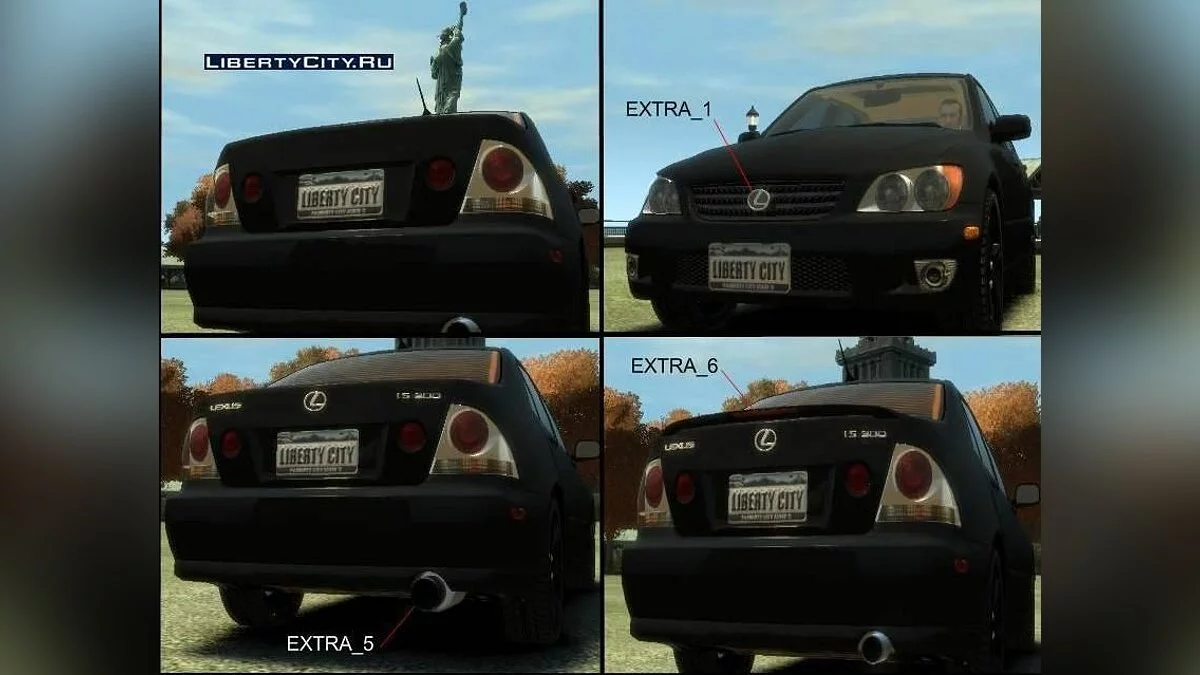Lexus IS300 / GTA 4
