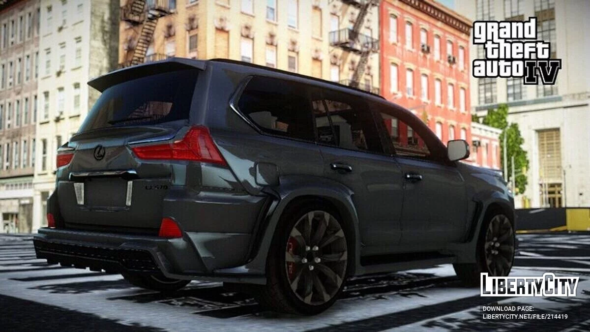 Lexus LX570 WALD / GTA 4