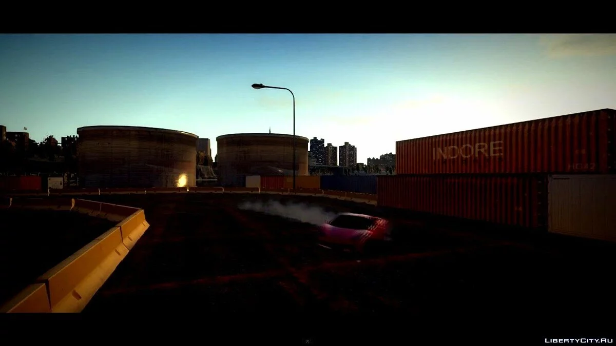 Розмитий порт дрифт / GTA 4