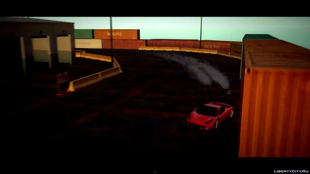 Розмитий порт дрифт / GTA 4