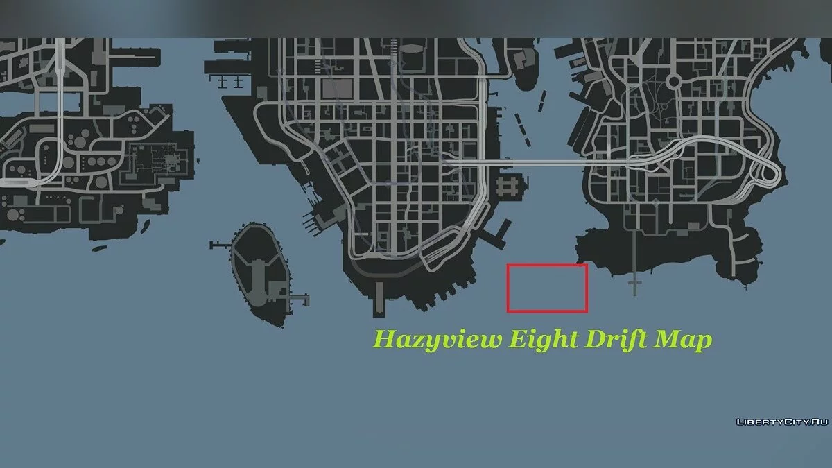 Hazyview Eight Drift Map / GTA 4