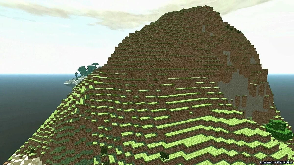 Мапа Minecraft Ландшафтний Мод / GTA 4