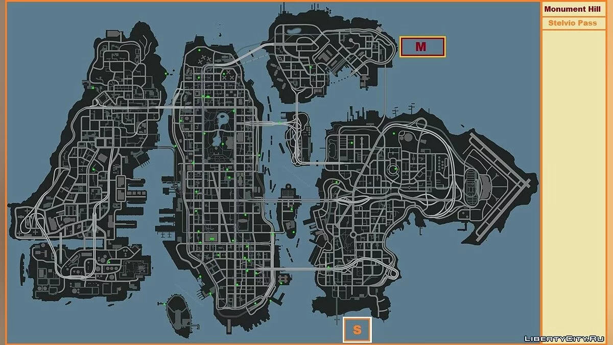 Passo Stelvio / GTA 4