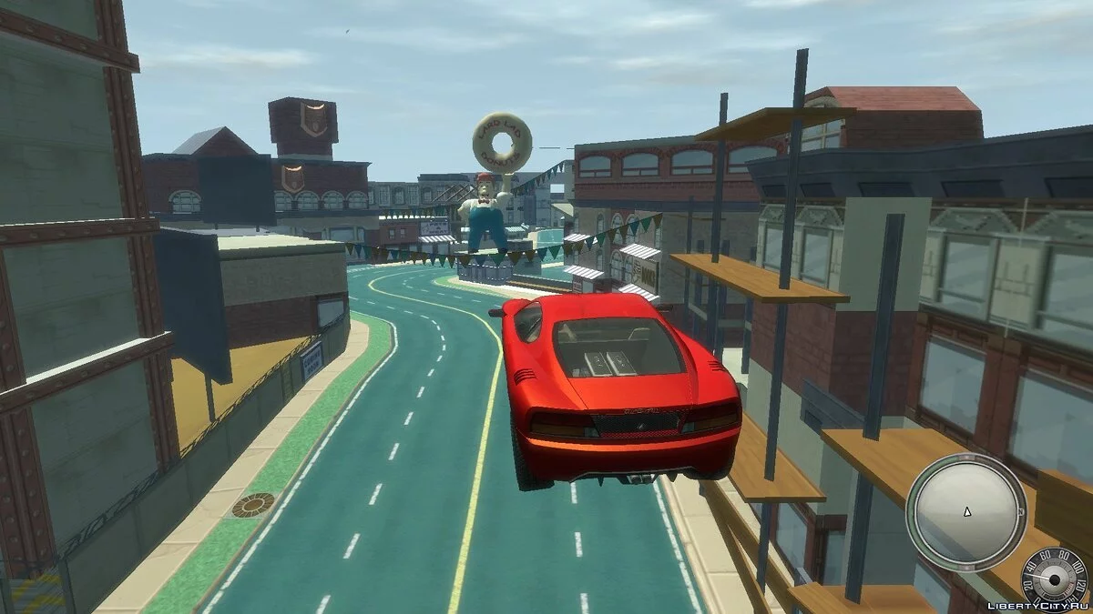 Спрингфілд IV – карта з Simpsons: Hit and Run / GTA 4