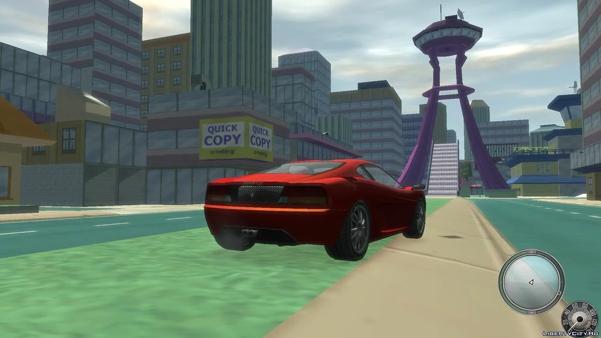 Спрингфілд IV – карта з Simpsons: Hit and Run / GTA 4