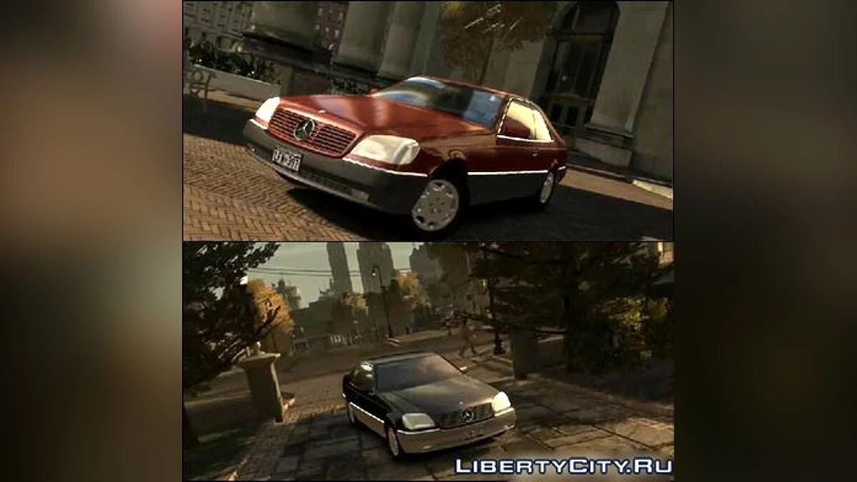 1992 Mercedes-Benz 600SEC C140 / GTA 4