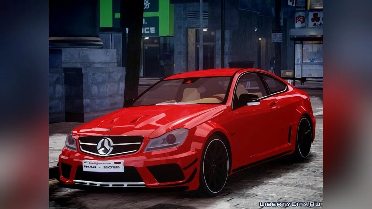 2012 Mercedes Benz C63 AMG BETA by Mauricio / GTA 4