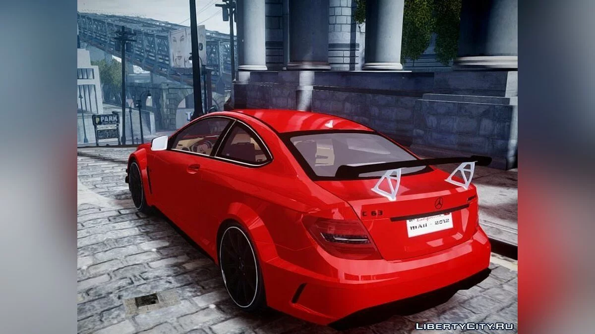 2012 Mercedes Benz C63 AMG BETA by Mauricio / GTA 4