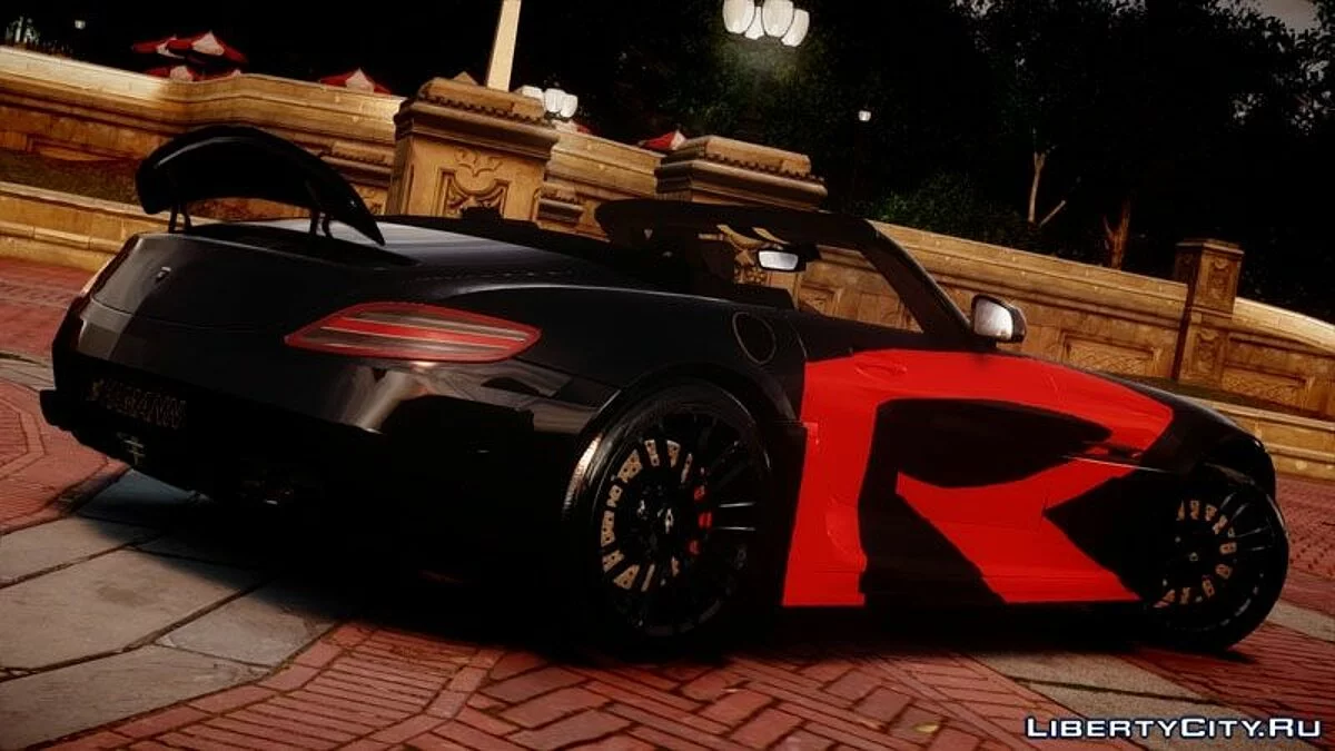 Mercedes-Benz SLS Roadster 2012 HAMANN HAWK AMG [EPM] / GTA 4