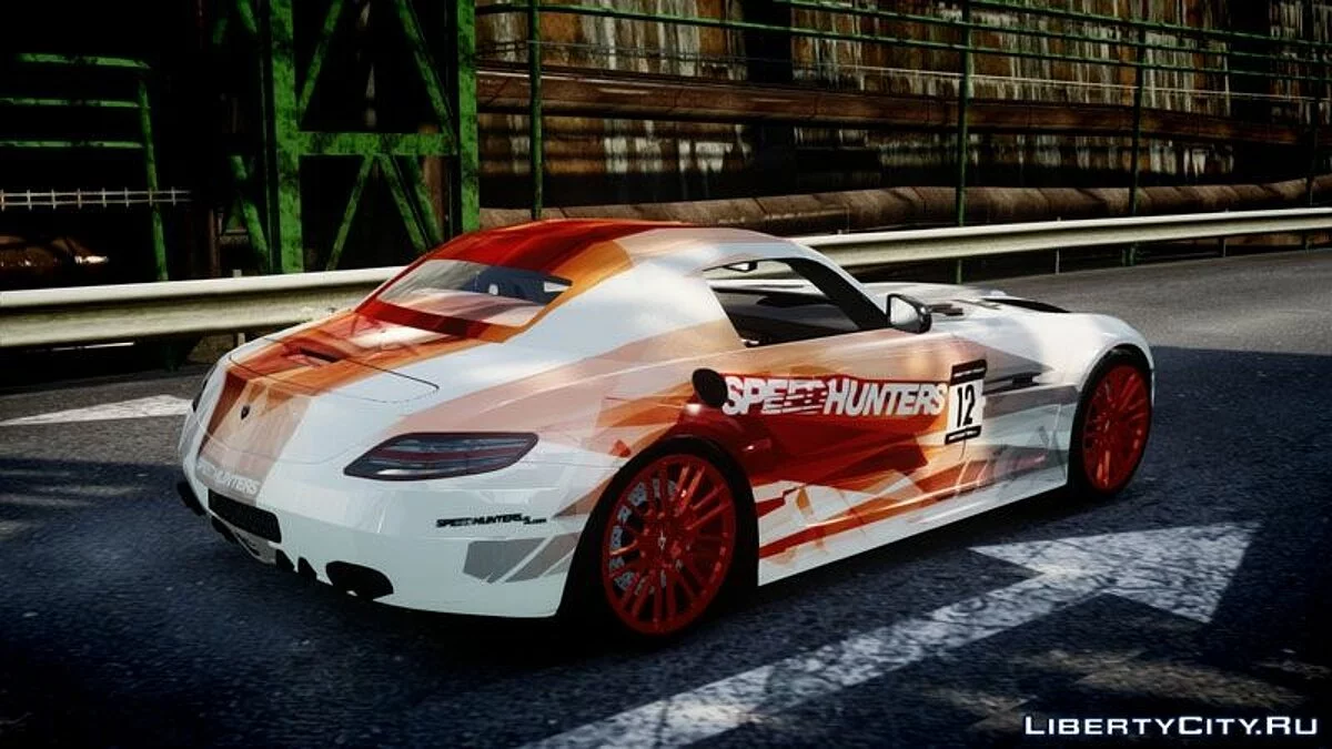 Mercedes-Benz SLS Roadster 2012 HAMANN HAWK AMG [EPM] / GTA 4