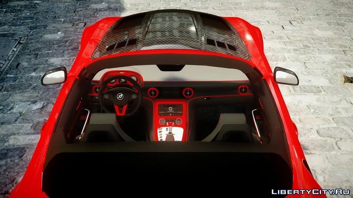 Mercedes-Benz SLS Roadster 2012 HAMANN HAWK AMG [EPM] / GTA 4