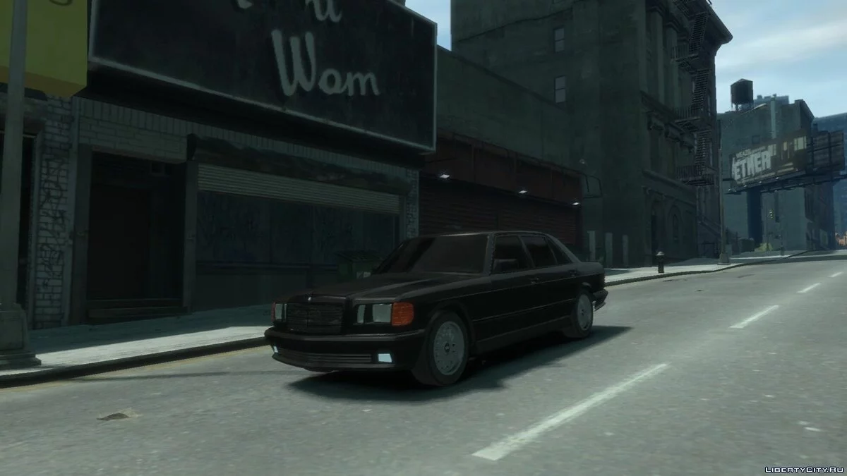 Mersedes-benz 560 SEL BRABUS / GTA 4