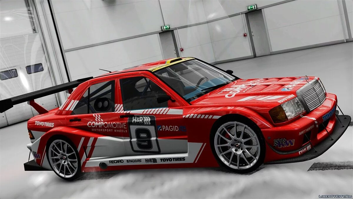 Mercedes Benz 190E Evo2 GT3 Kit / GTA 4
