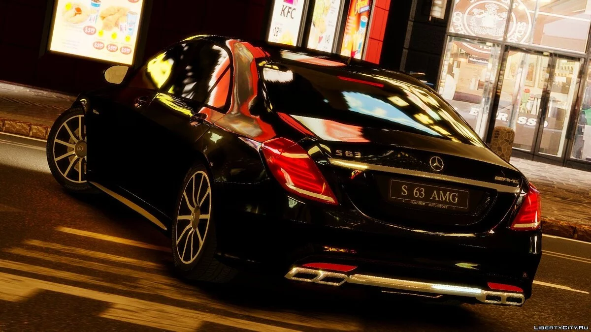 Mercedes Benz S63 AMG W222 / GTA 4