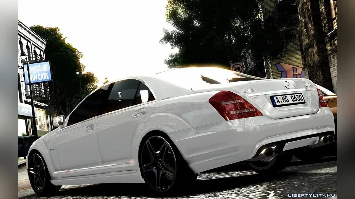Mercedes Benz W221 s63 AMG [Final] / GTA 4