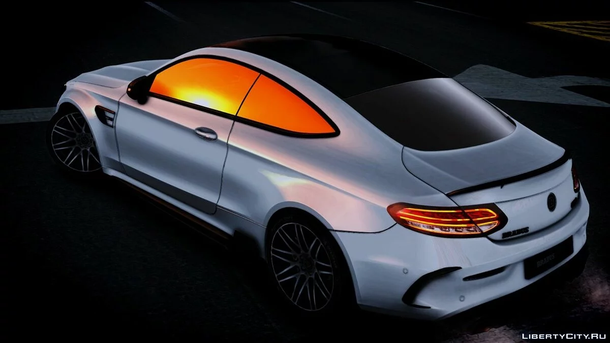 مرسيدس بنز C63 BRABUS / جي تي إيه 4