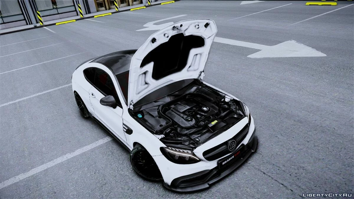 مرسيدس بنز C63 BRABUS / جي تي إيه 4