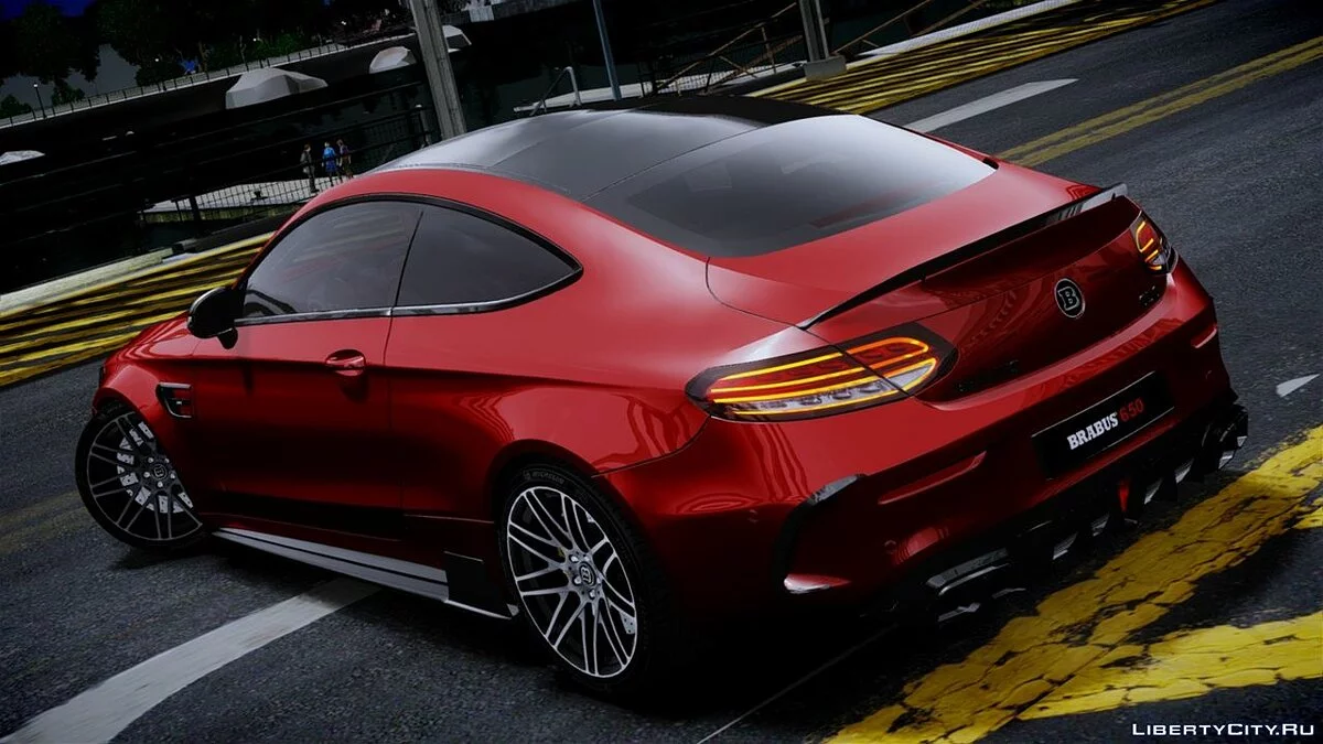 مرسيدس بنز C63 BRABUS / جي تي إيه 4