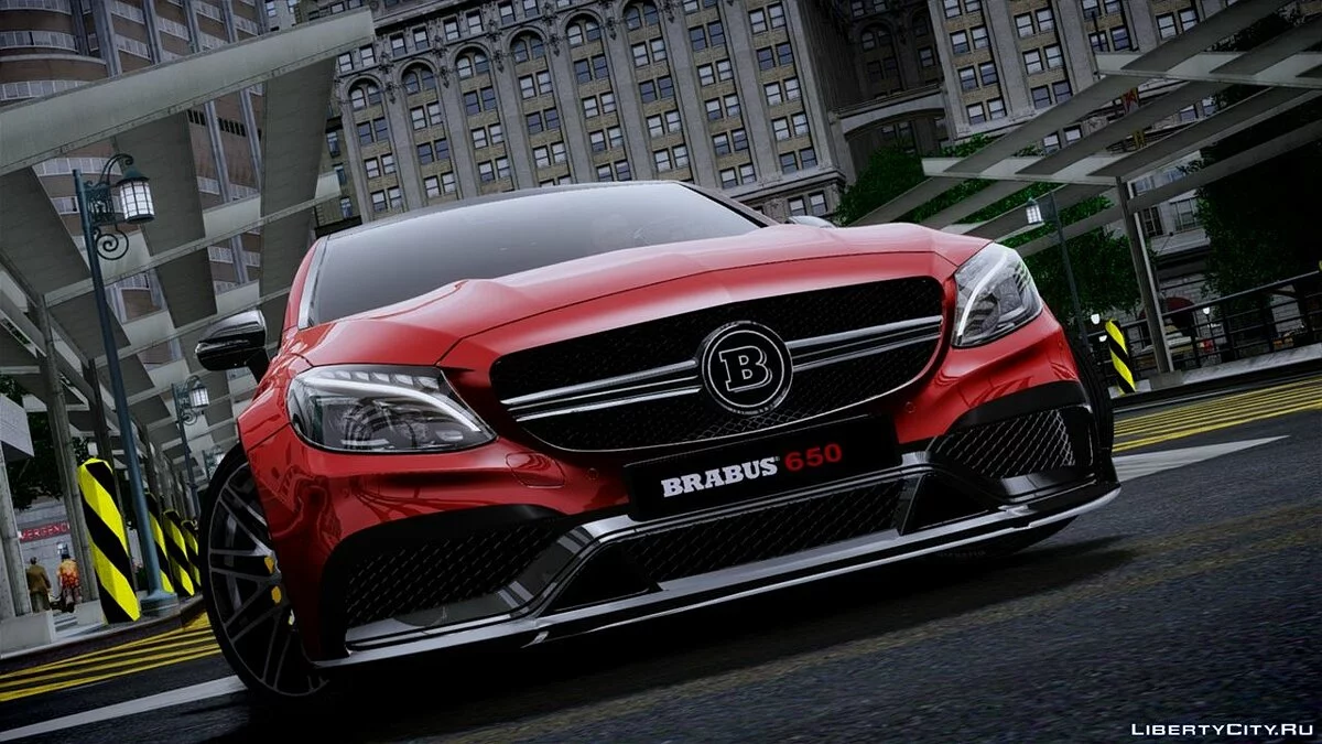 مرسيدس بنز C63 BRABUS / جي تي إيه 4