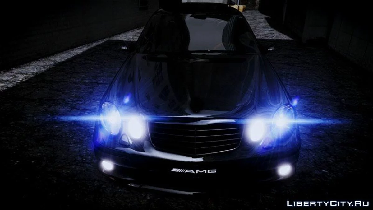 مرسيدس بنز E63 W211 AMG / جي تي إيه 4