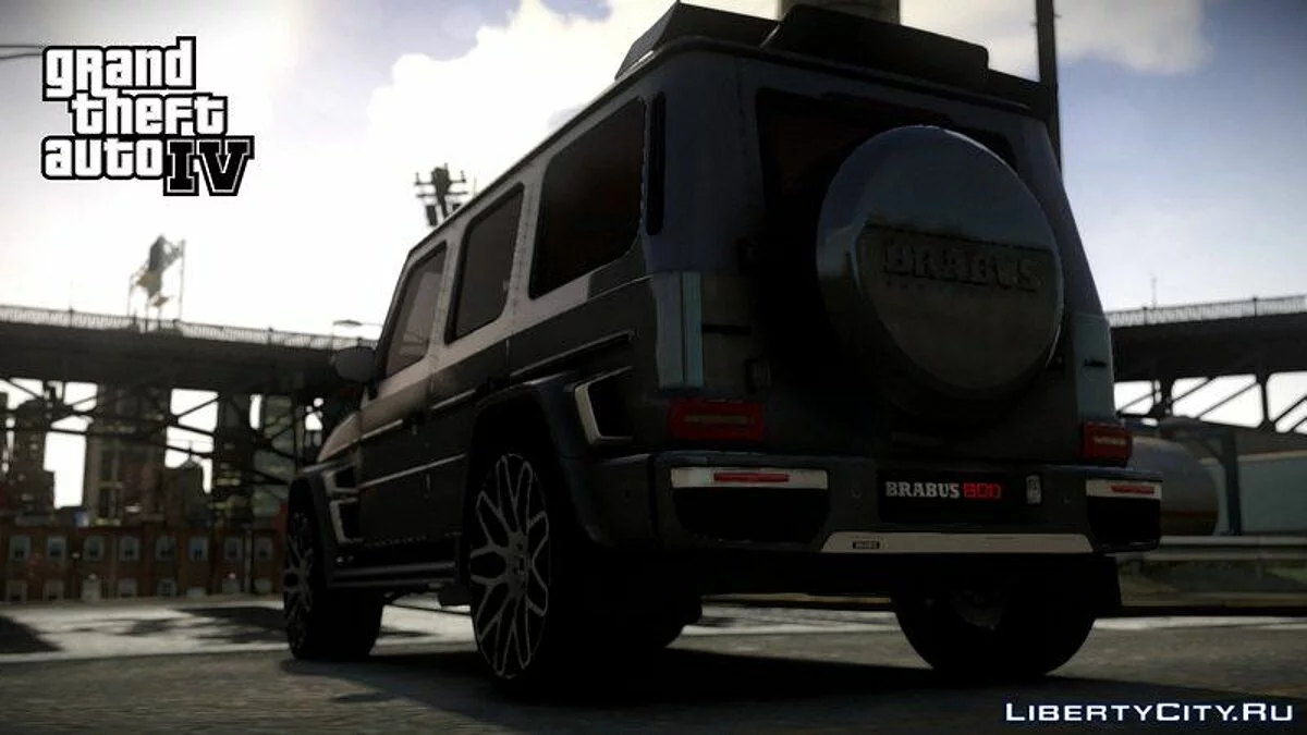 Mercedes Benz G63 Brabus G800 / GTA 4