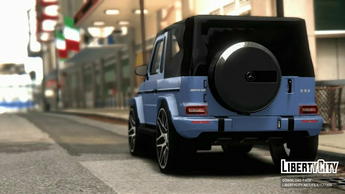 2019 مرسيدس بنز AMG G63 V8 / جي تي إيه 4