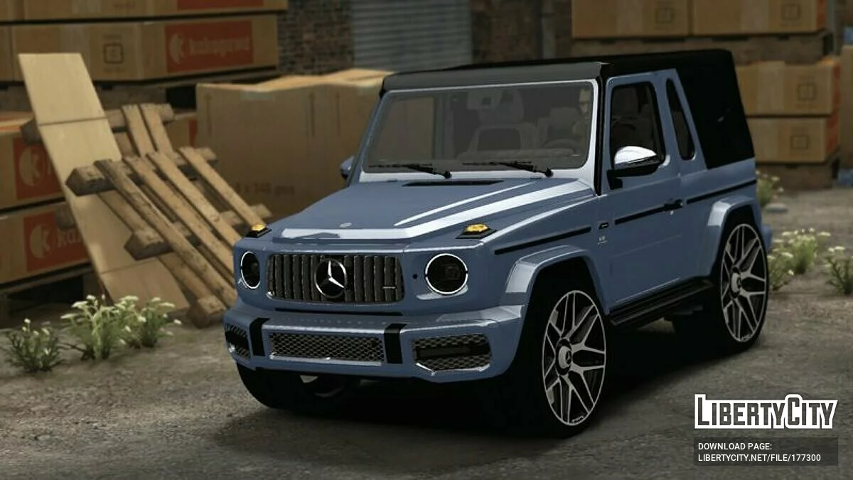 2019 مرسيدس بنز AMG G63 V8 / جي تي إيه 4