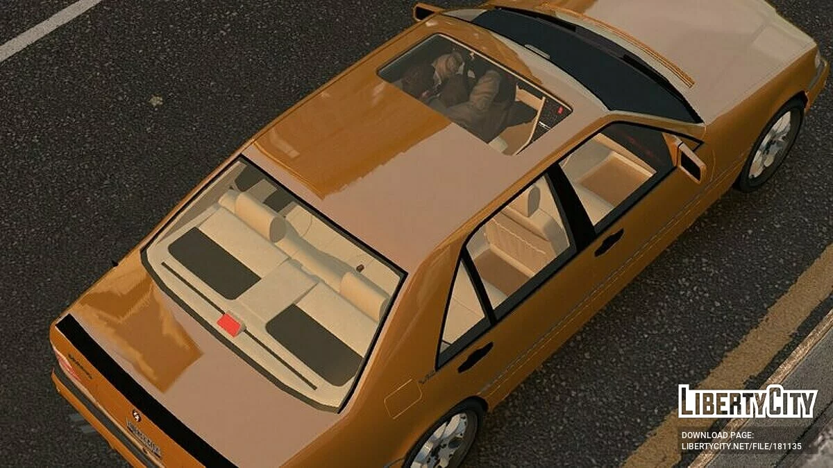 Mercedes-Benz Brabus 7.3S W140 / GTA 4