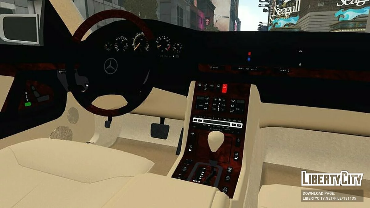 Mercedes-Benz Brabus 7.3S W140 / GTA 4