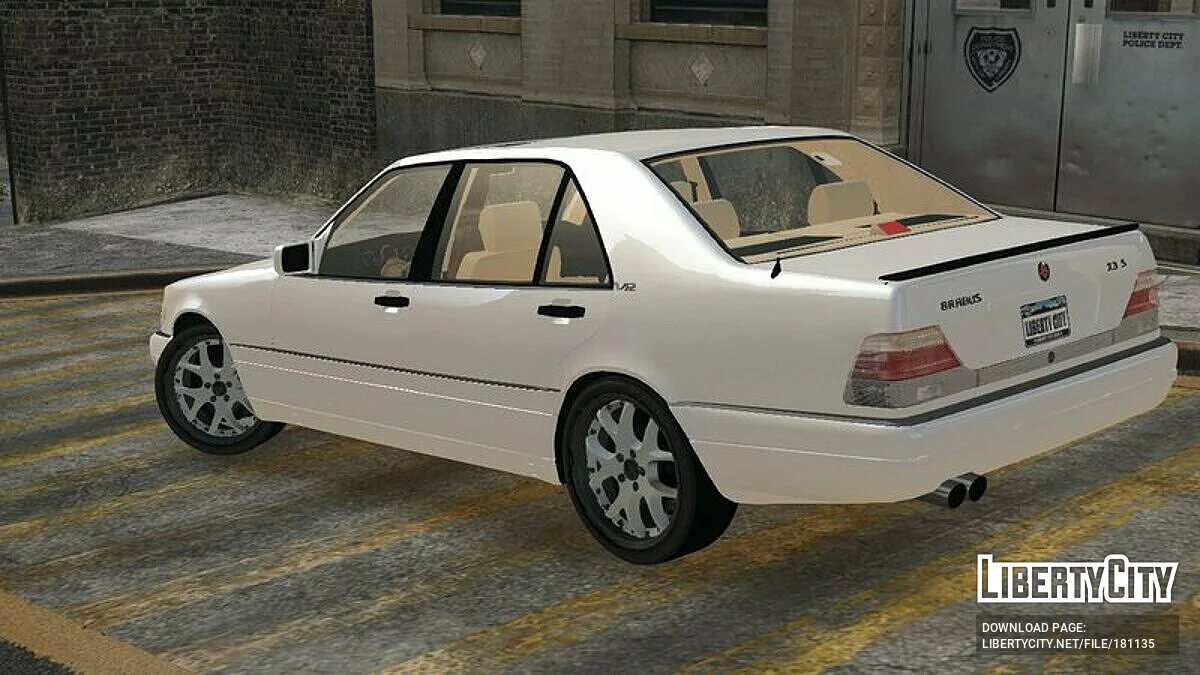 Mercedes-Benz Brabus 7.3S W140 / GTA 4
