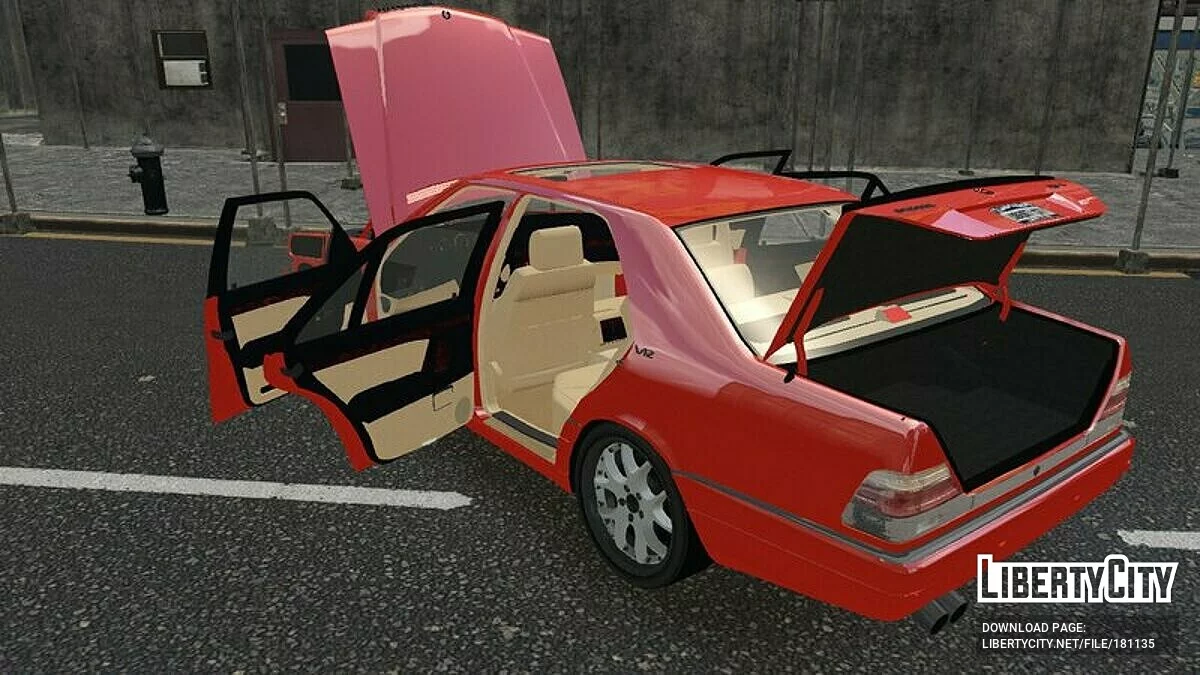 Mercedes-Benz Brabus 7.3S W140 / GTA 4