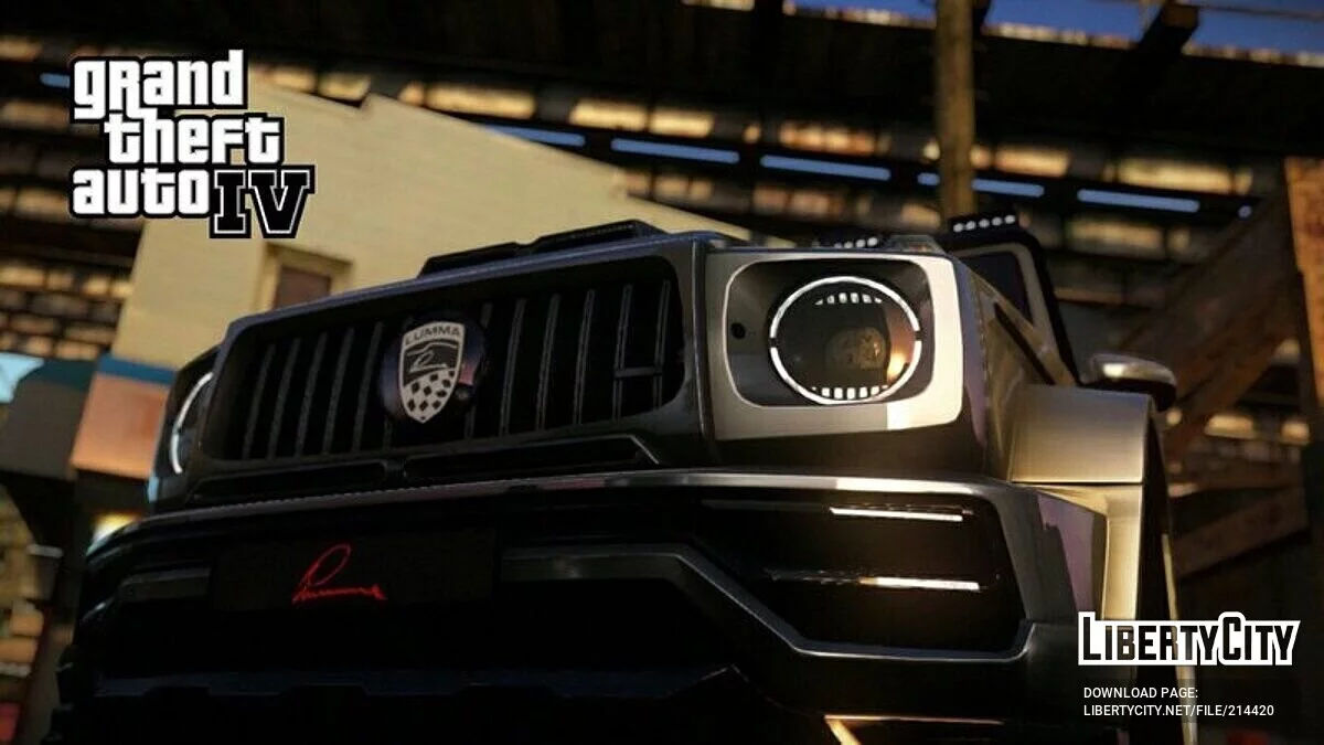 Mercedes Benz G63 LUMMA CLR 770 / GTA 4