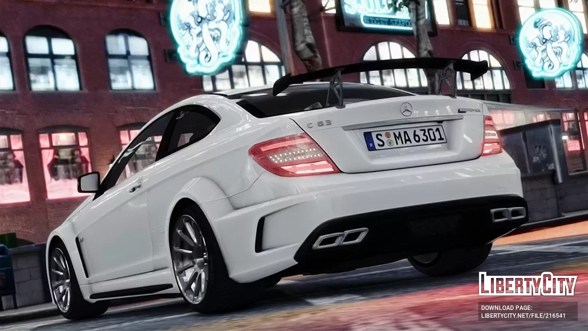 Mercedes-Benz C63 AMG BSAP (C204) 2012 / GTA 4