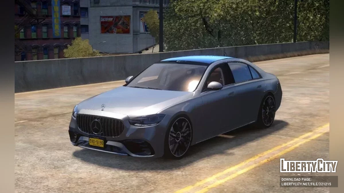 Mercedes S63 AMG W223 2022 / GTA 4