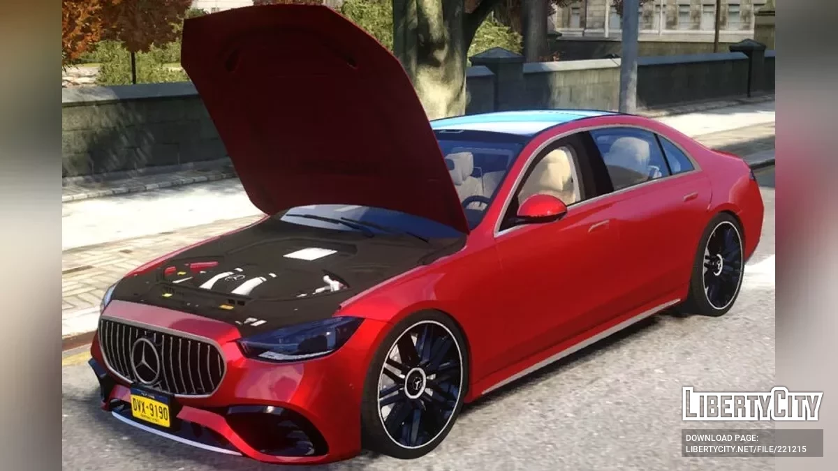 Mercedes S63 AMG W223 2022 / GTA 4