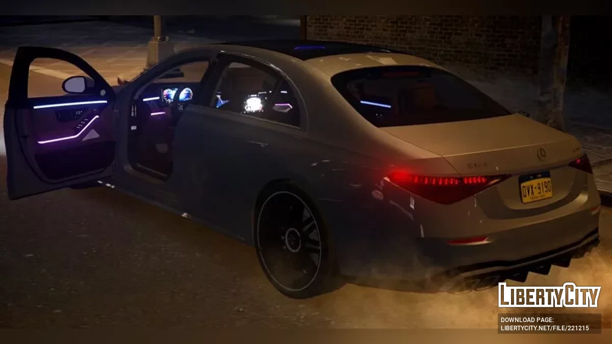 Mercedes S63 AMG W223 2022 / GTA 4