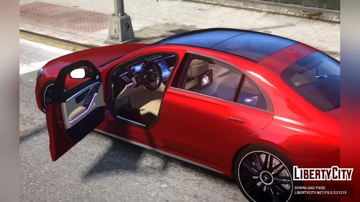 Mercedes S63 AMG W223 2022 / GTA 4