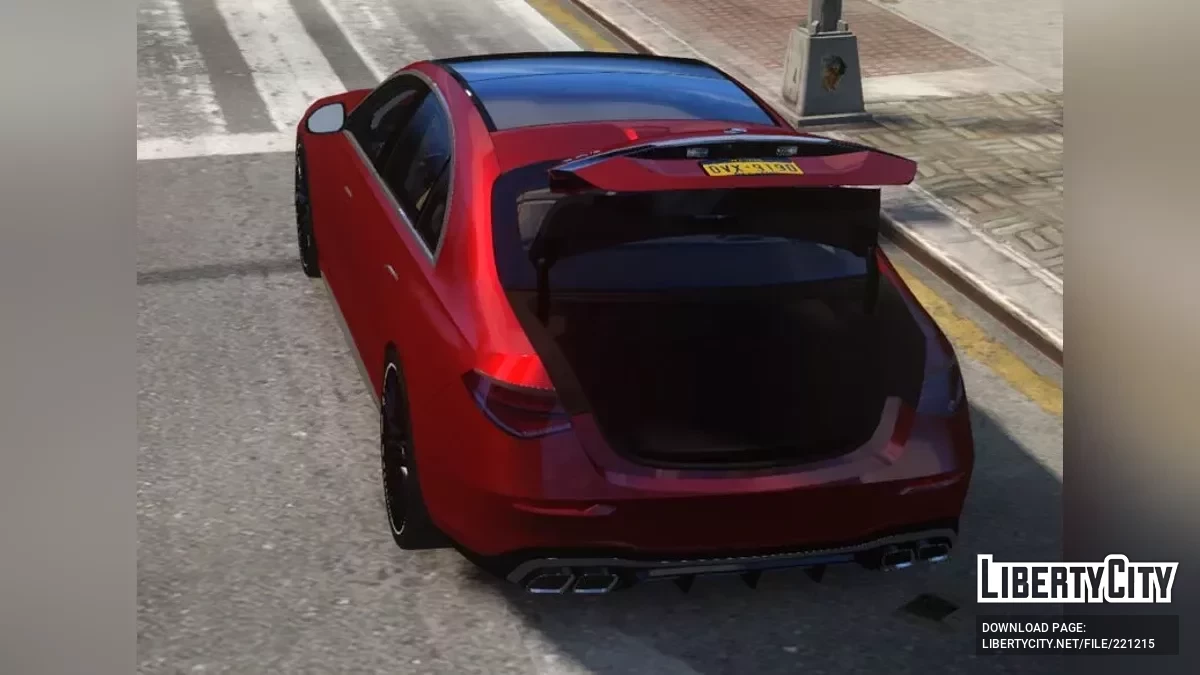 Mercedes S63 AMG W223 2022 / GTA 4