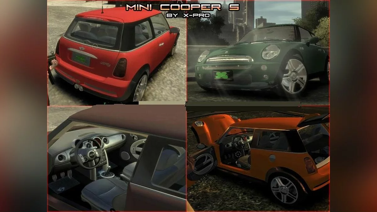 Mini Cooper S 2008 v2.0 / GTA 4