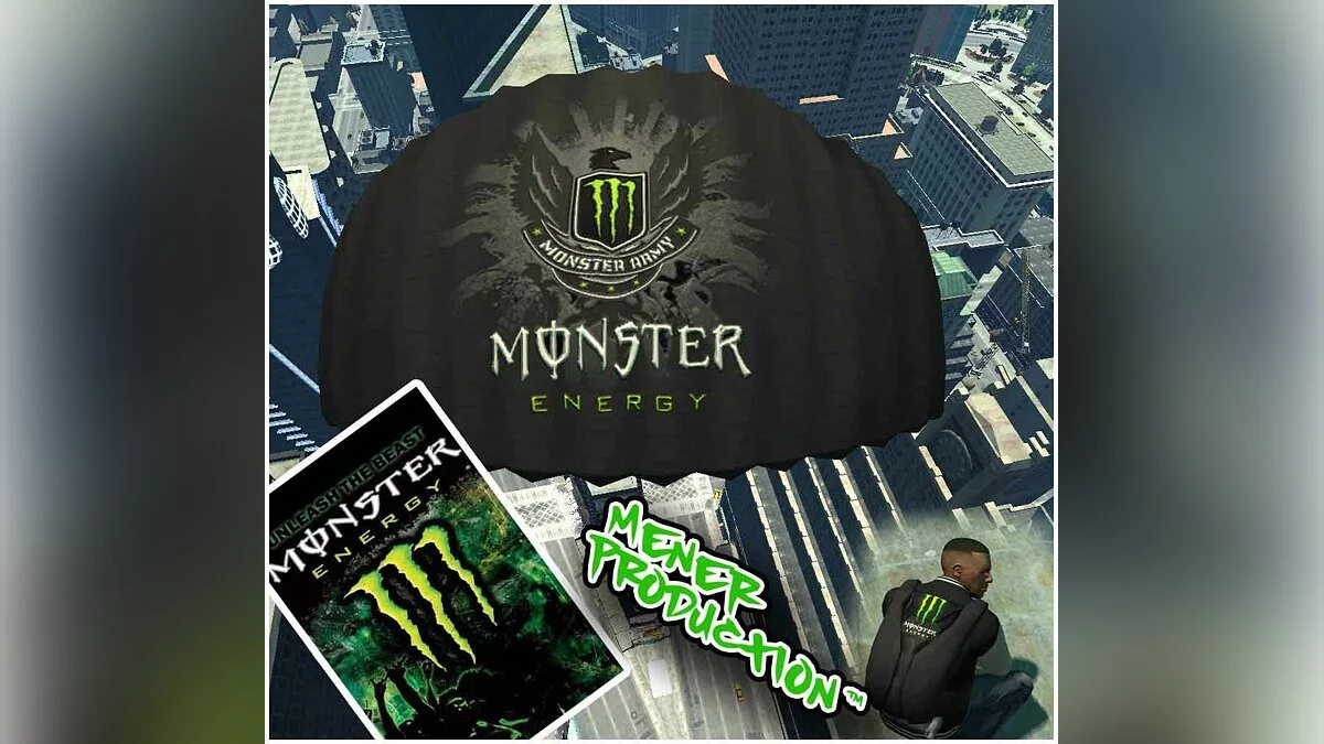 Monster Energy Parachute / GTA 4