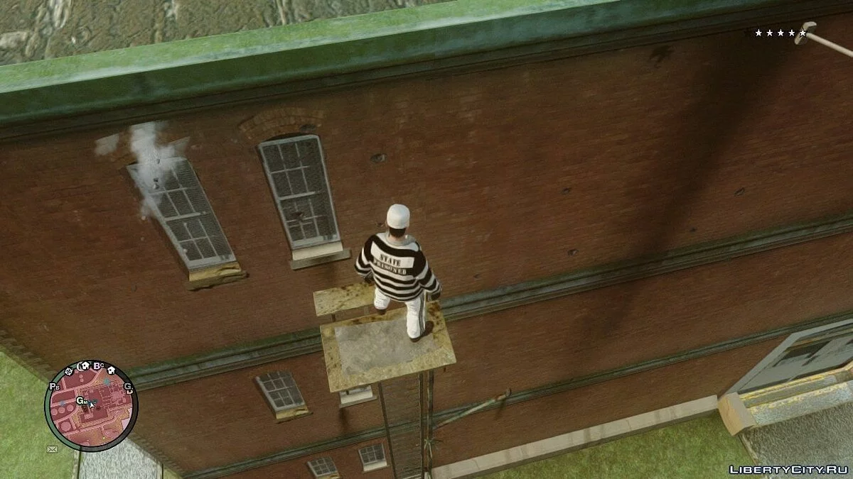 Genera escaleras y sube a la pared / GTA 4