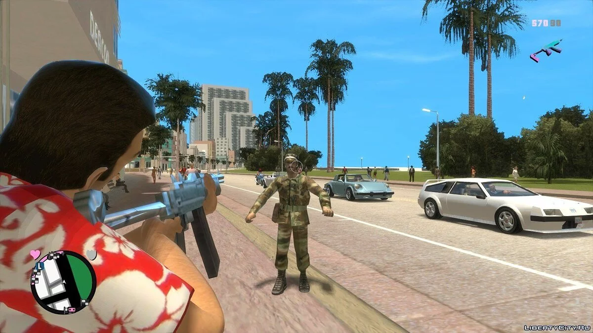 Vice City Rage (Versión 20.03.2013) Caminos peatonales / GTA 4