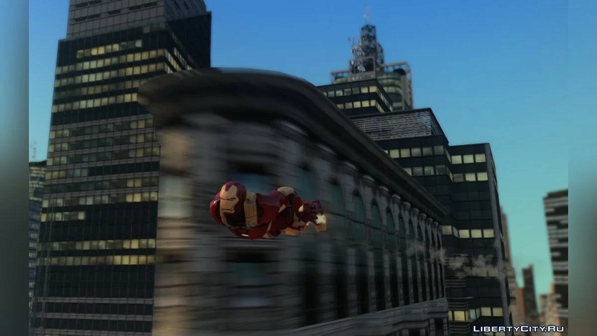 Iron Man IV - Animations de vol personnalisées / GTA 4